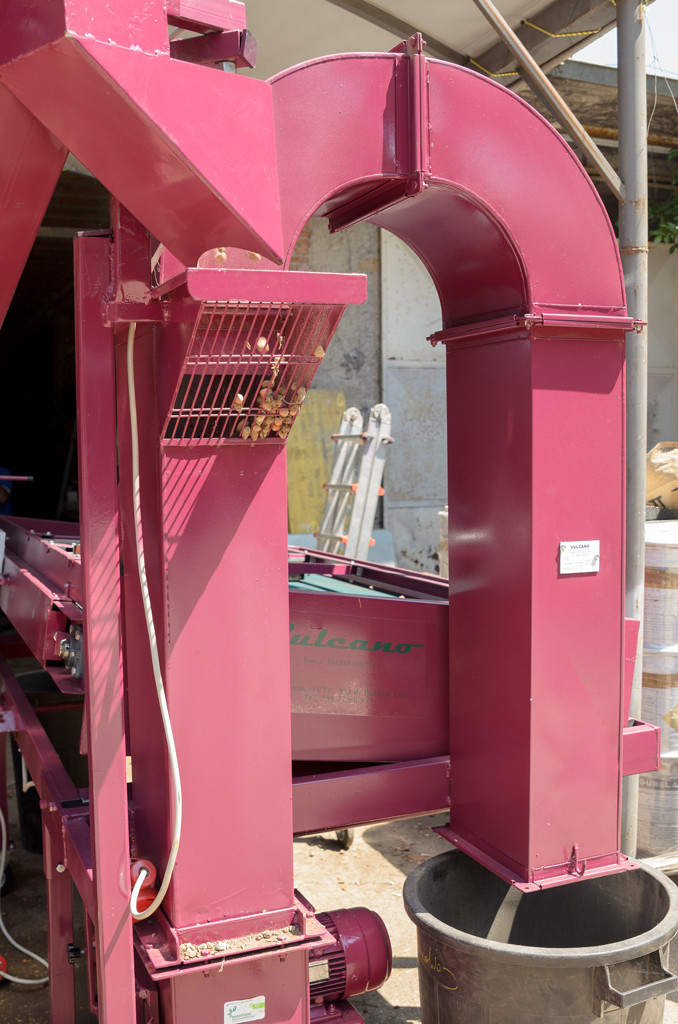 Impianto Vulcano, separatore gravimetrico