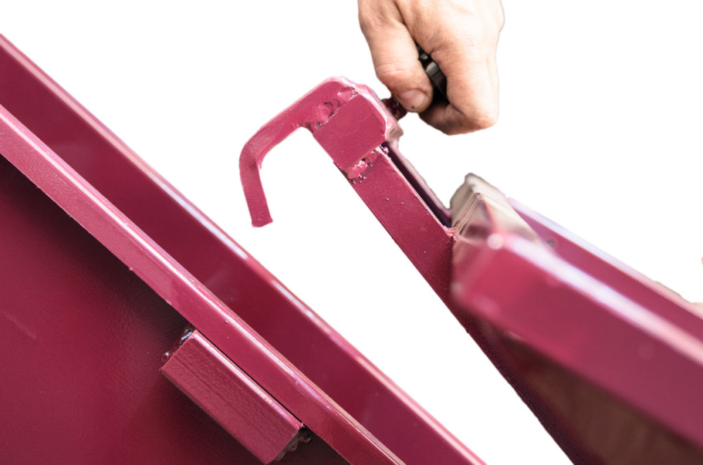 Vulcano macchina per la pulizia a secco delle nocciole, fasi della rotazione dell'elevatore