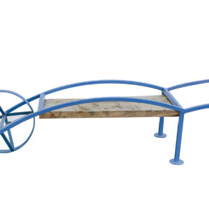 Carriola Portavaso Azzurra