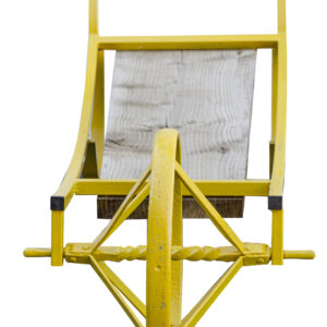 Carriola Portavaso Gialla